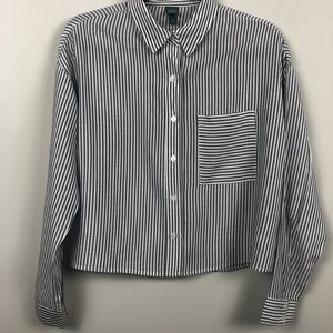 Pin Strip | Crop T Shirt